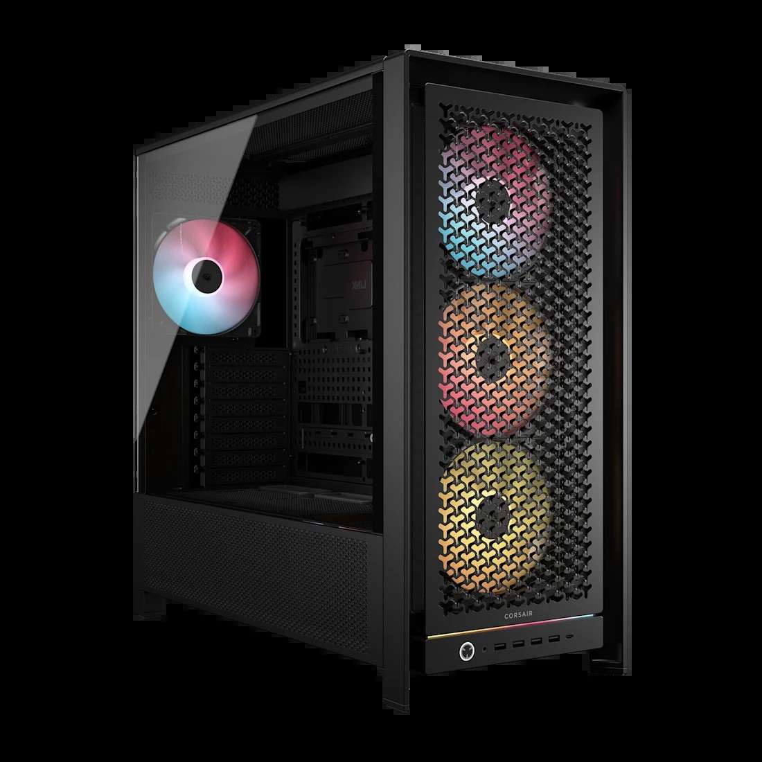 CORSAIR 3200D RS ARGB Mid-Tower Performance Case, Smoke