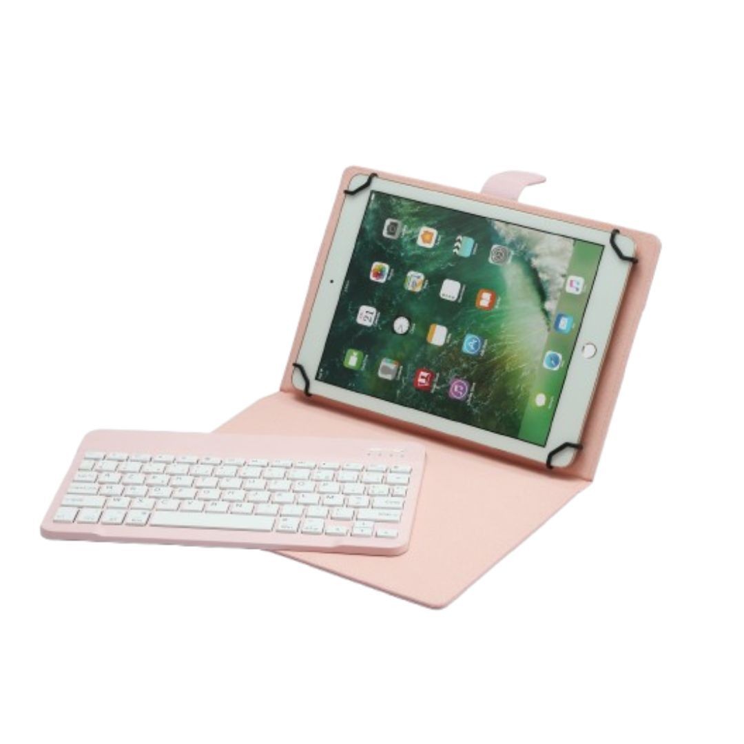 WE POP Etui tablette+ Clavier Bluetooth Etui Universel 9-11'' Compatible Andr