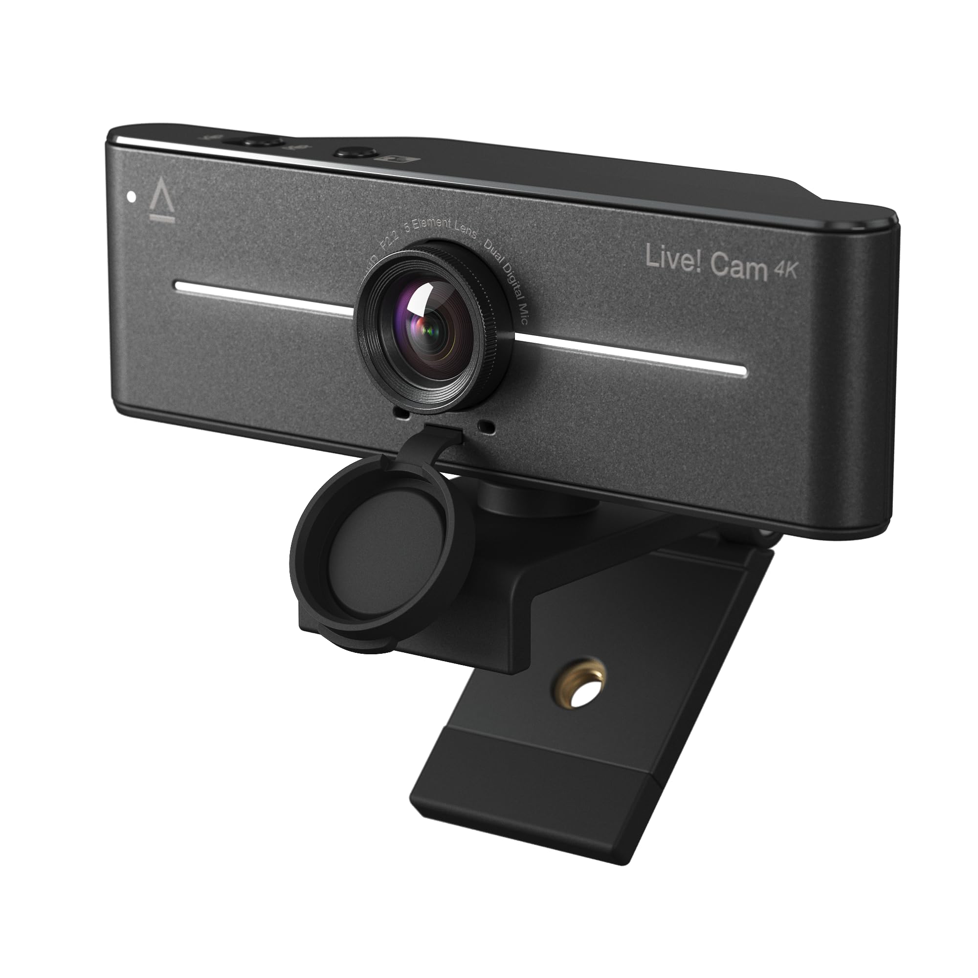 CREATIVE Creative Webcam Live Cam 4K, 1.80m USB Kabel, schwarz