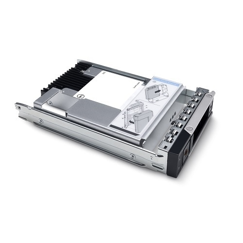 DELL 480GB SSD SATA Read Intensive 6Gbps 512e 2.5in with 3.5in HYB CARR CUS Kit