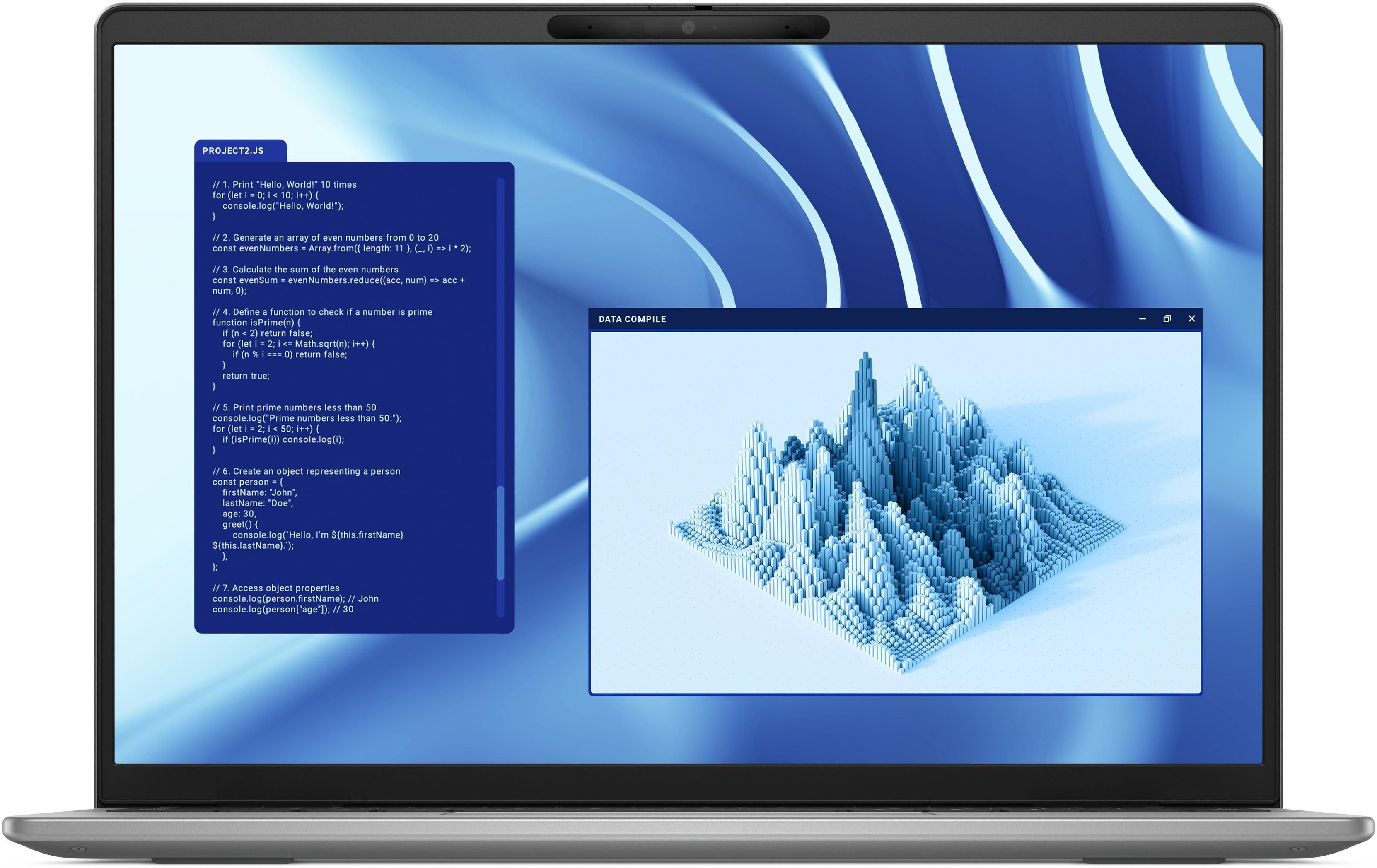 DELL Ordinateur Portable Latitude 7455 14 pouces QHD+ Tactile 32 Go 1 To SSD