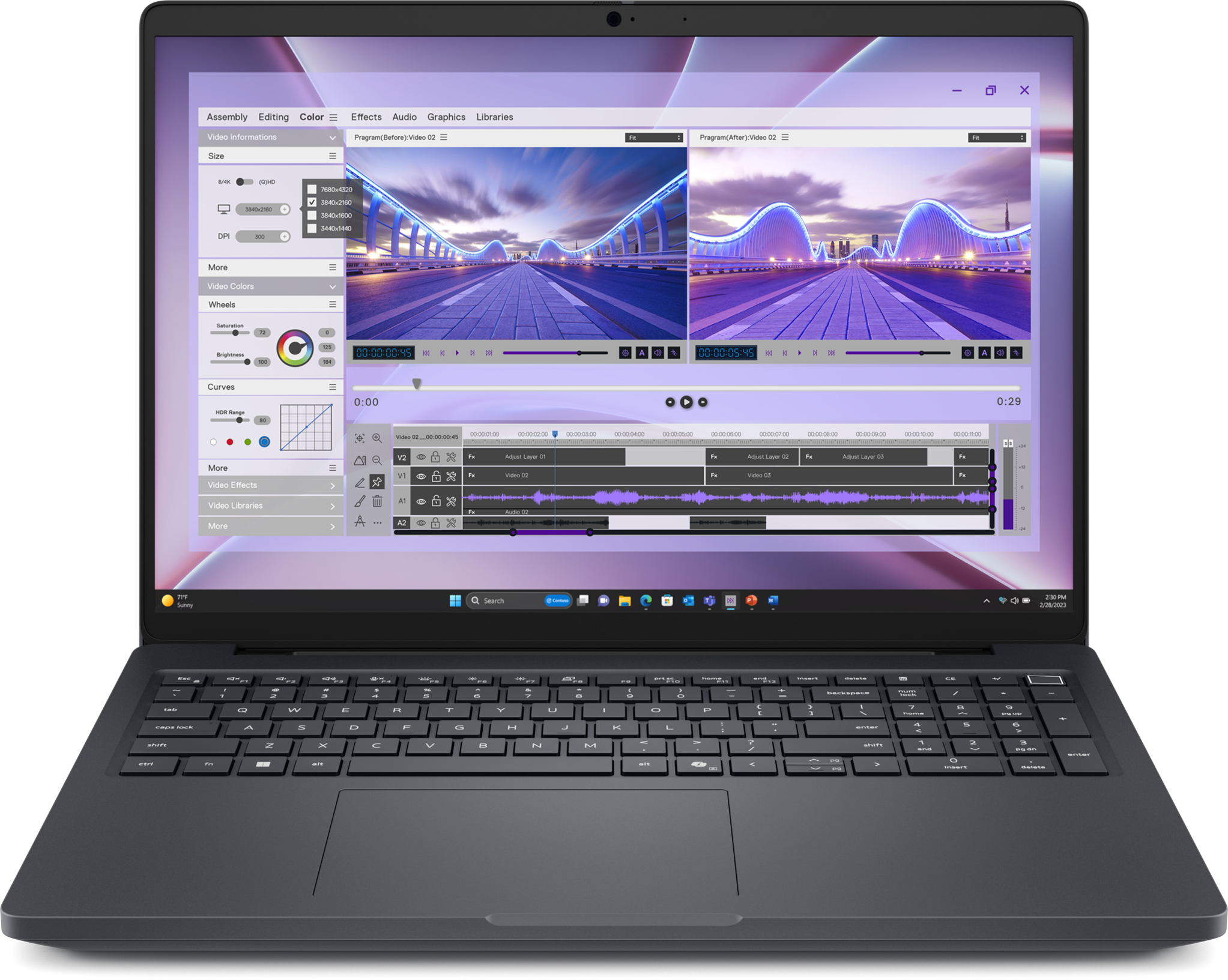 DELL Ordinateur Portable Pro Max 16 Intel Core Ultra 7 16 Go RAM 512 Go SSD 16 pouces
