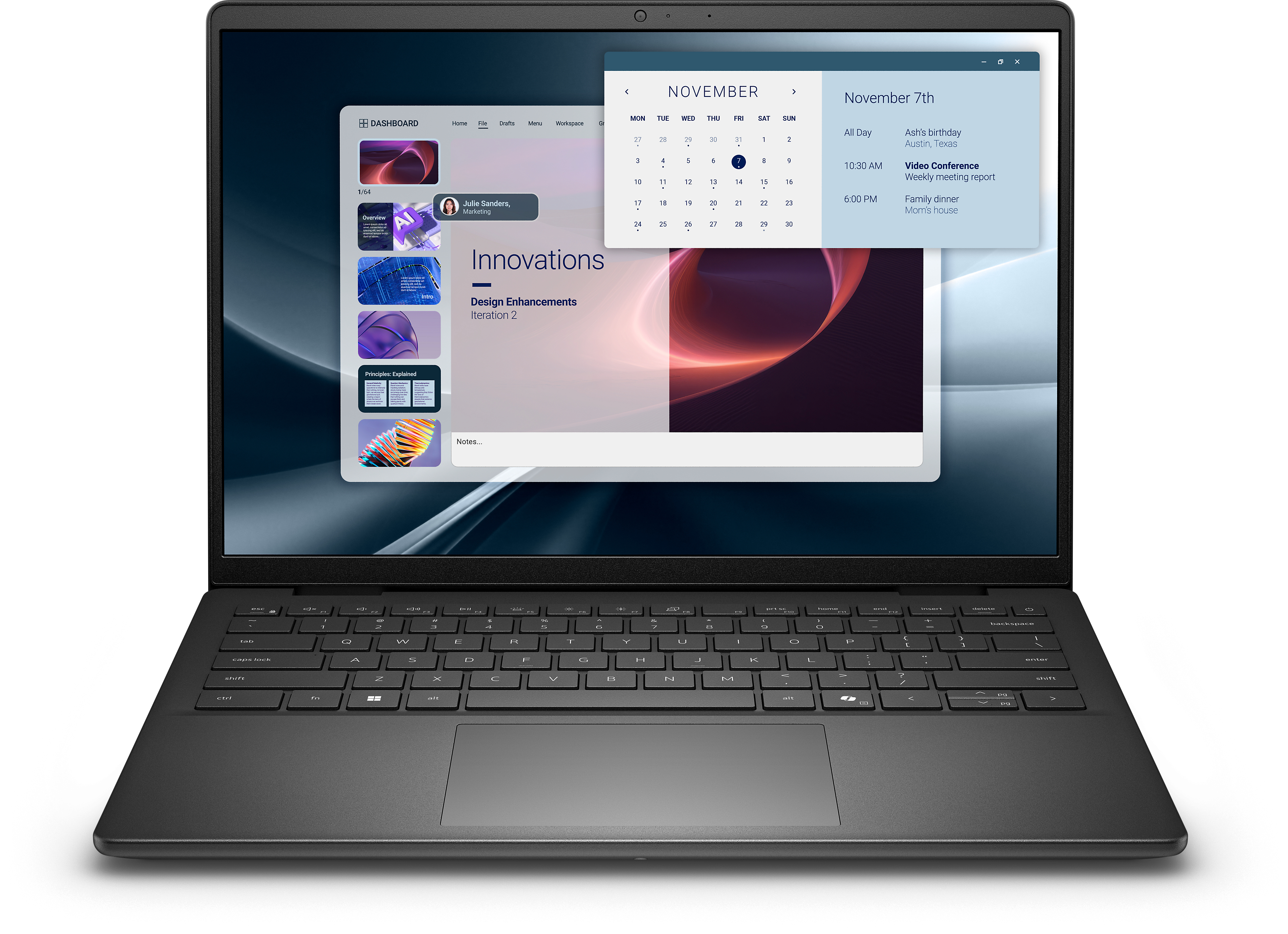 DELL Pro 14 Ess. PV14255 Ryzen R7 250 16GB/512GB SSD FHD+ W11P QWERTY