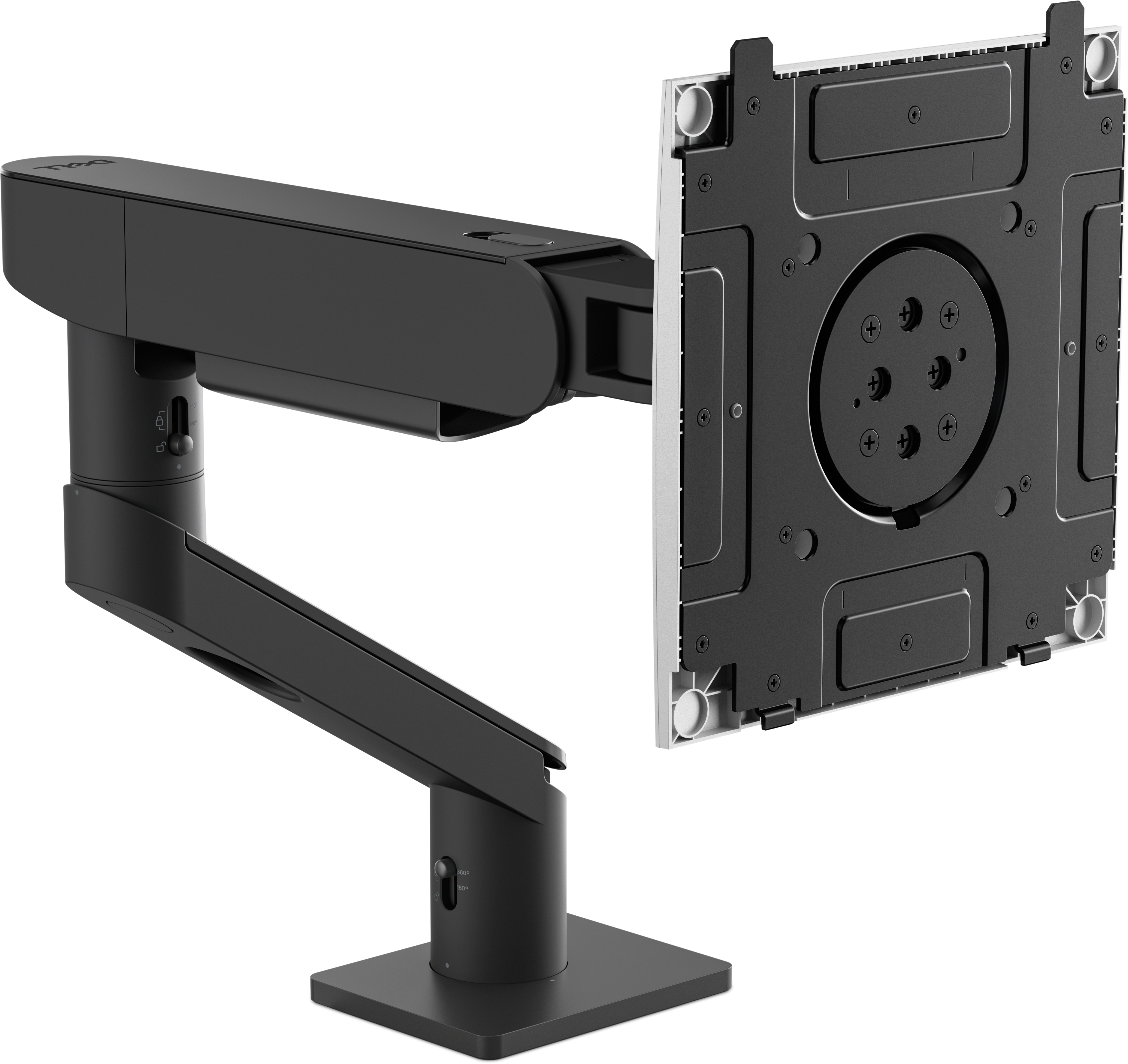 DELL Pro Schwerlast Single-Monitorarm HDA26 (schwarz/silber)