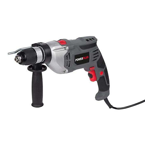 Powerplus perceuse powerplus à percussion 240.0 V 950 W sans batterie avec fil