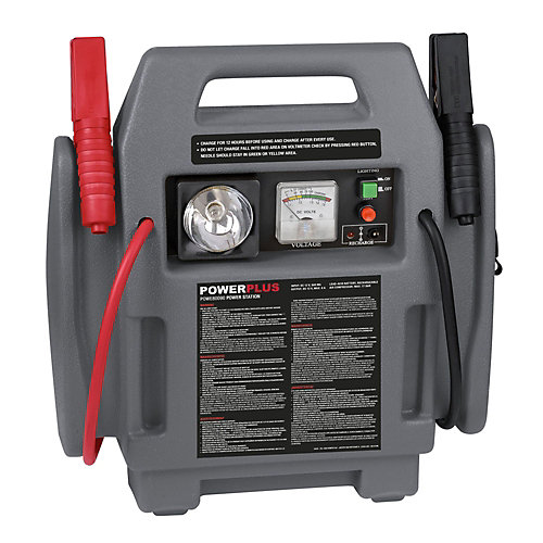 Powerplus Démarreur et compresseur d air 12 volts