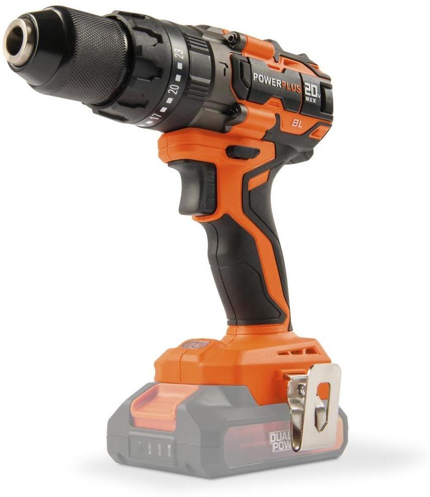 Powerplus perceuse powerplus à percussion 20.0 V avec batterie sans fil