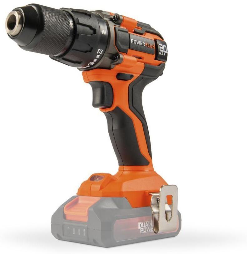 Powerplus perceuse powerplus visseuse POWDP15100 20.0 V sans batterie sans fil 2.0 Ah