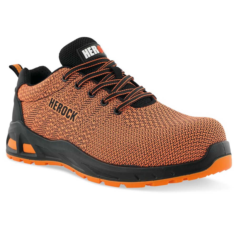 Herock Baskets de sécurité S1 P Titus orange pointure 42