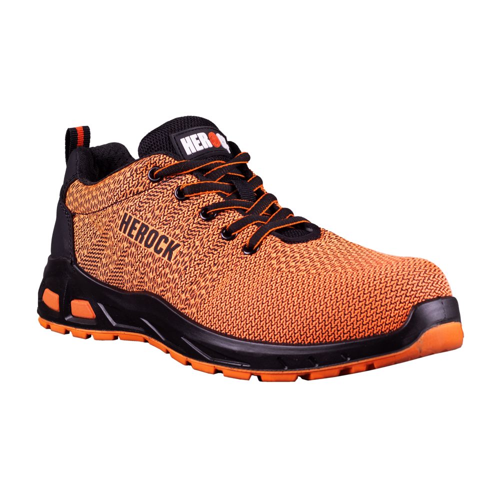 Herock Baskets de sécurité S1 P Titus orange pointure 41