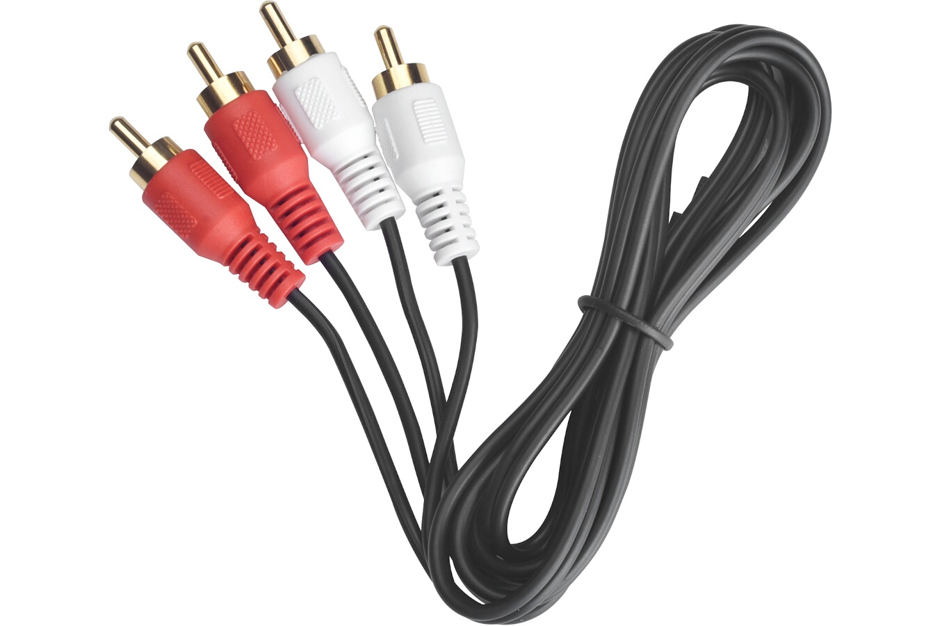 Onearz Mobile Gear Câble 2 RCA vers 2 RCA 1,2m connecteurs Gold