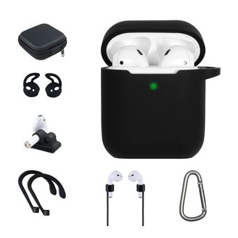 Onearz Mobile Gear Kit accessoires 7 en 1 pour AirPods 1/2 Noir