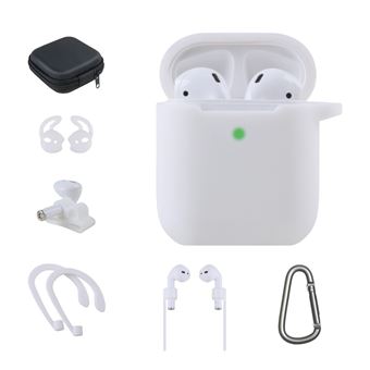 Onearz Mobile Gear Kit accessoires 7 en 1 pour AirPods 1/2 Blanc