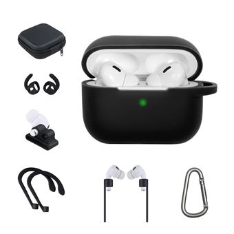 Onearz Mobile Gear Kit accessoires 7 en 1 pour AirPods Pro/Pro2 Noir