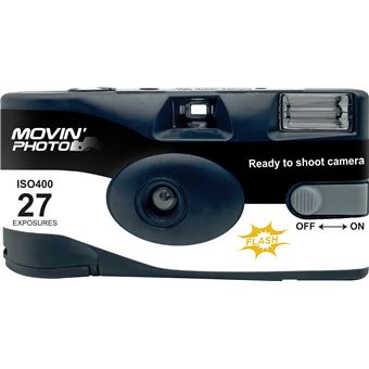 Movin Photo jetable 27 photos noir et blanc