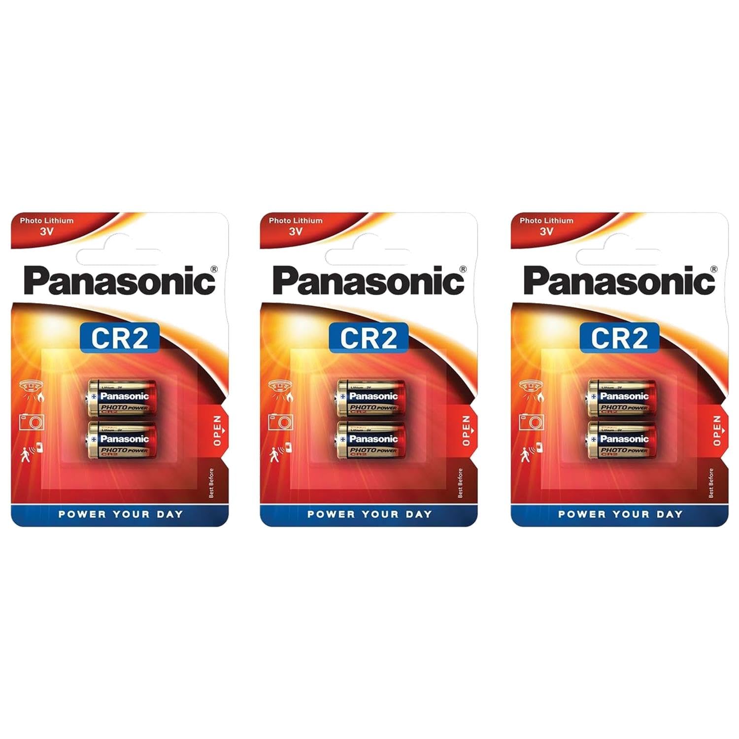 Panasonic Cylindrique Lithium CR-2L/2BP