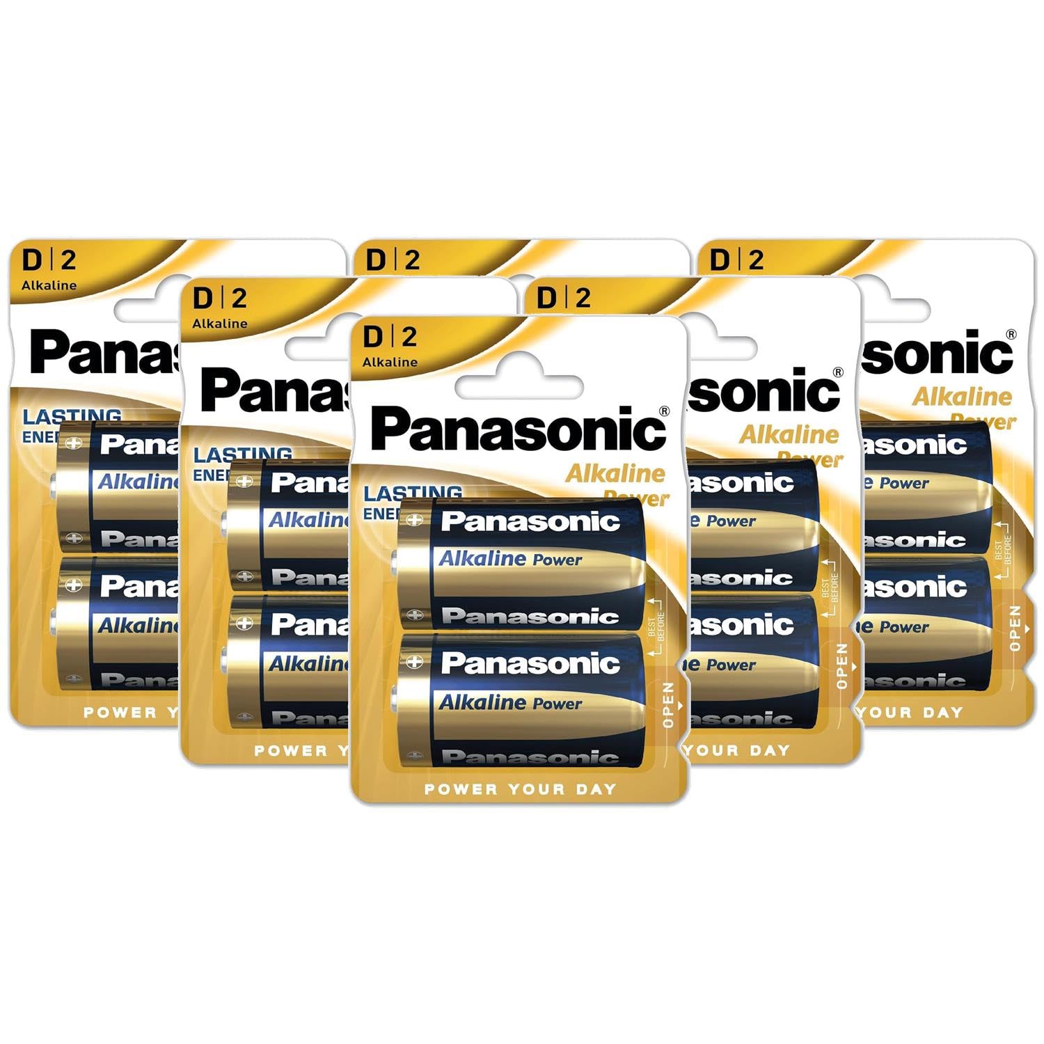 Panasonic Alimentation Alcaline - D