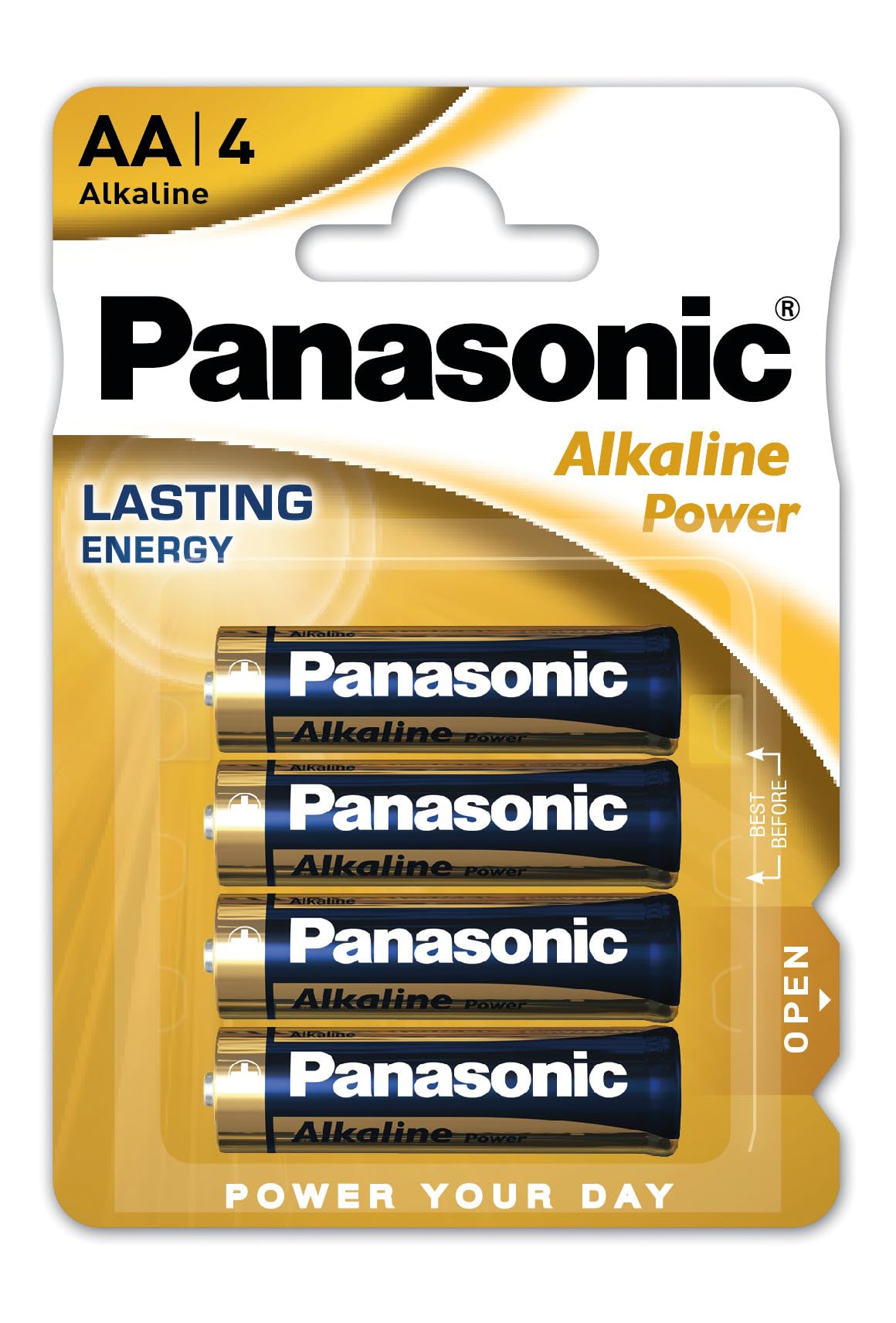Panasonic Alimentation alcaline AA