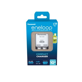 Panasonic CHARGEUR ENELOOP SMART + 4 PILES ENELOOP AA X4 2000 MAH