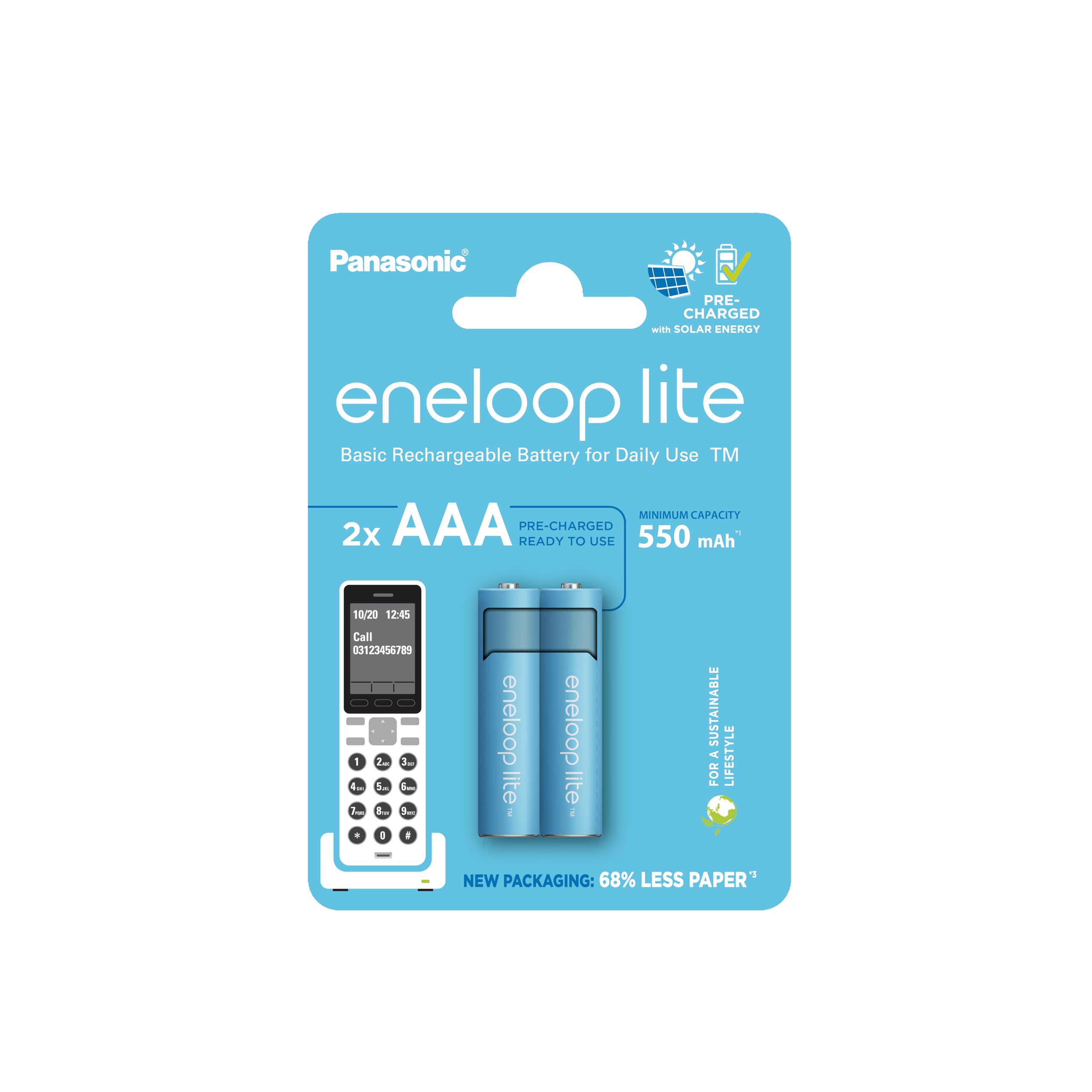 Panasonic Batterie eneloop lite