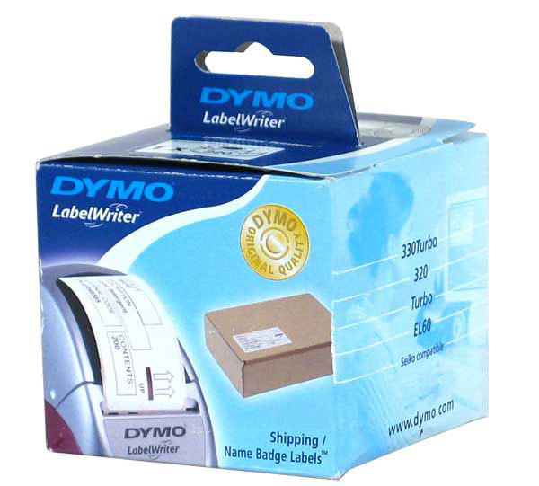 DYMO Etiquettes Expédition/Badge - 101 x 54 mm (pack de 220)
