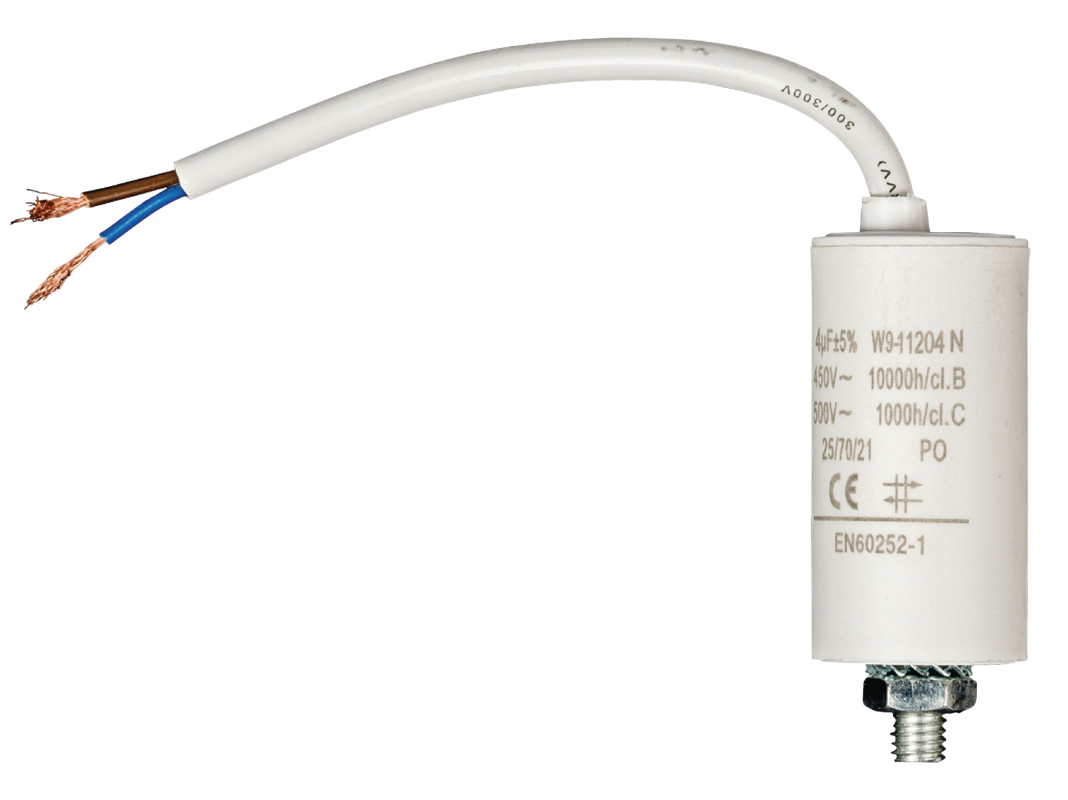 Nedis Condensateur 4.0uf / 450 V + cable