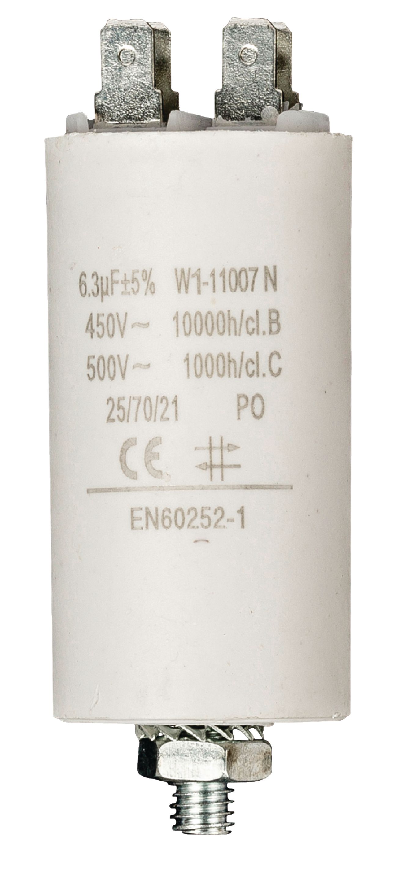 Nedis Condensateur 6.3uf / 450 v + Aarde