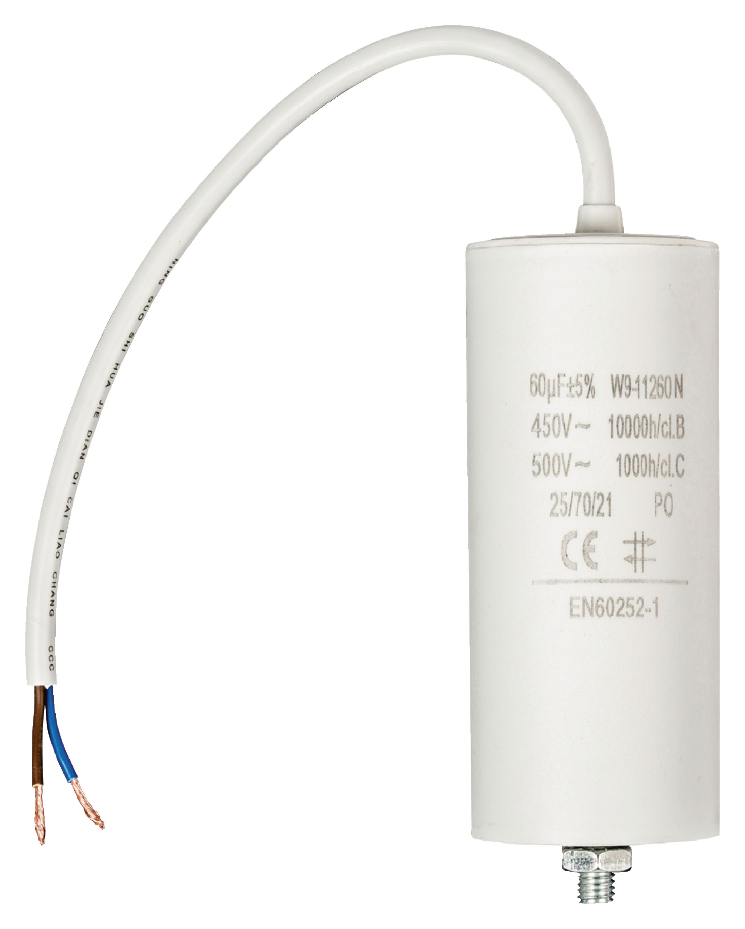 Nedis Condensateur 60.0uf / 450 V + cable
