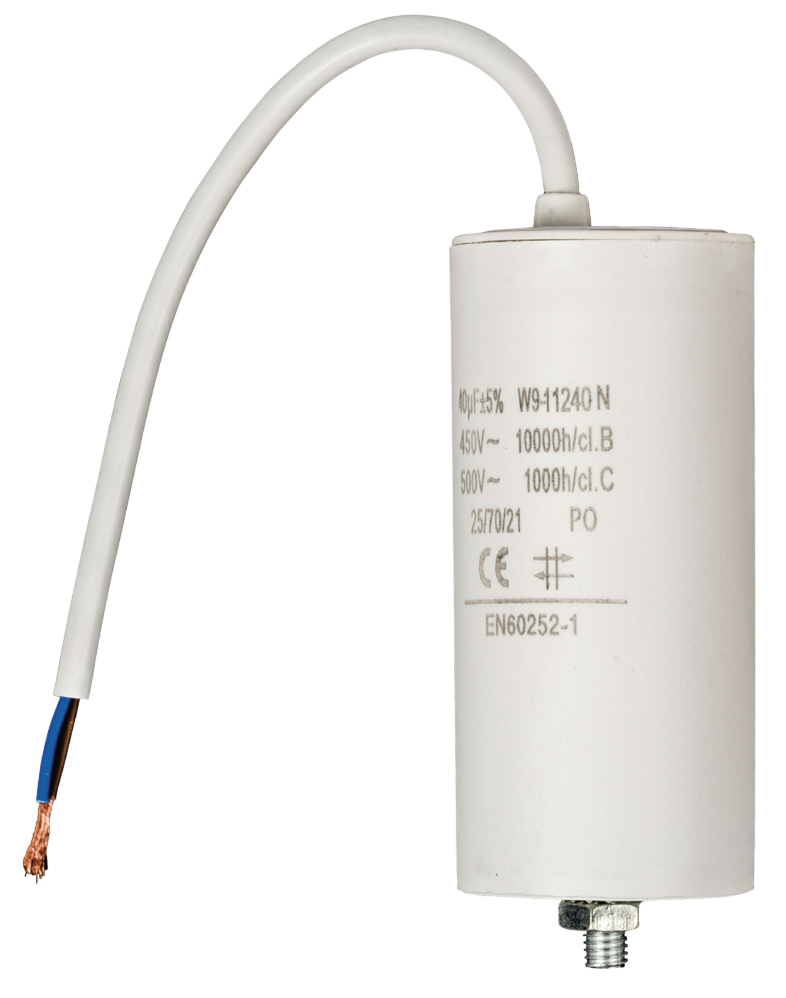 Nedis Condensateur 40.0uf / 450 V + cable
