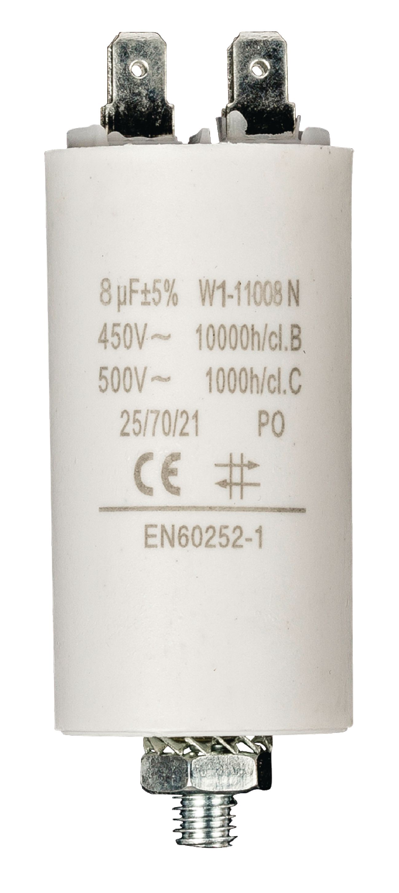 Nedis Condensateur 8.0uf / 450 v + Aarde