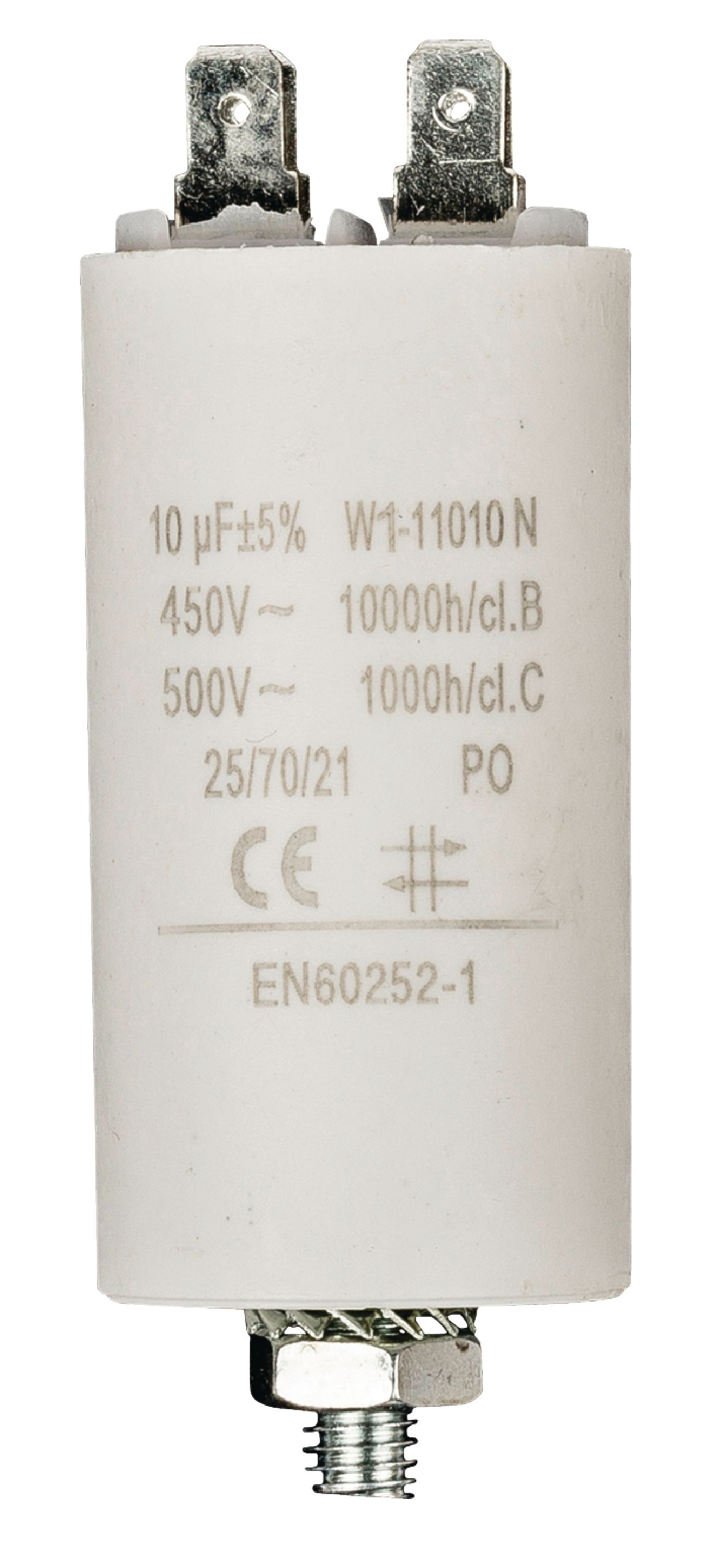 Nedis Condensateur 10.0uf / 450 v + Aarde