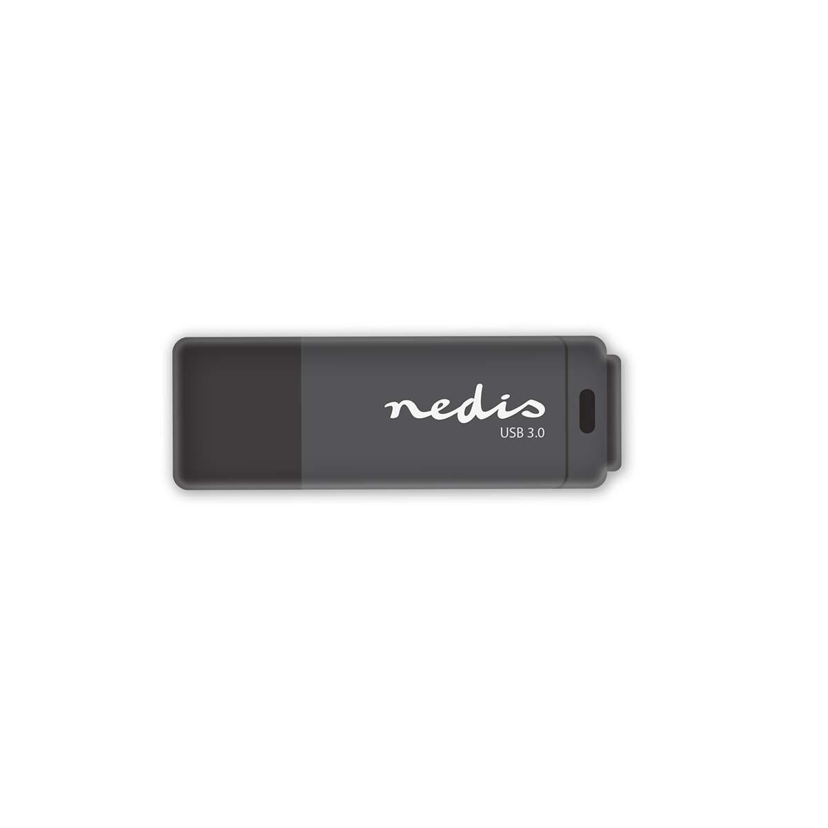 Nedis Lecteur Flash USB 64 GB USB Type-A Vitesse de lecture: 80 MB/s Vitesse d'écriture: 10 MB/s