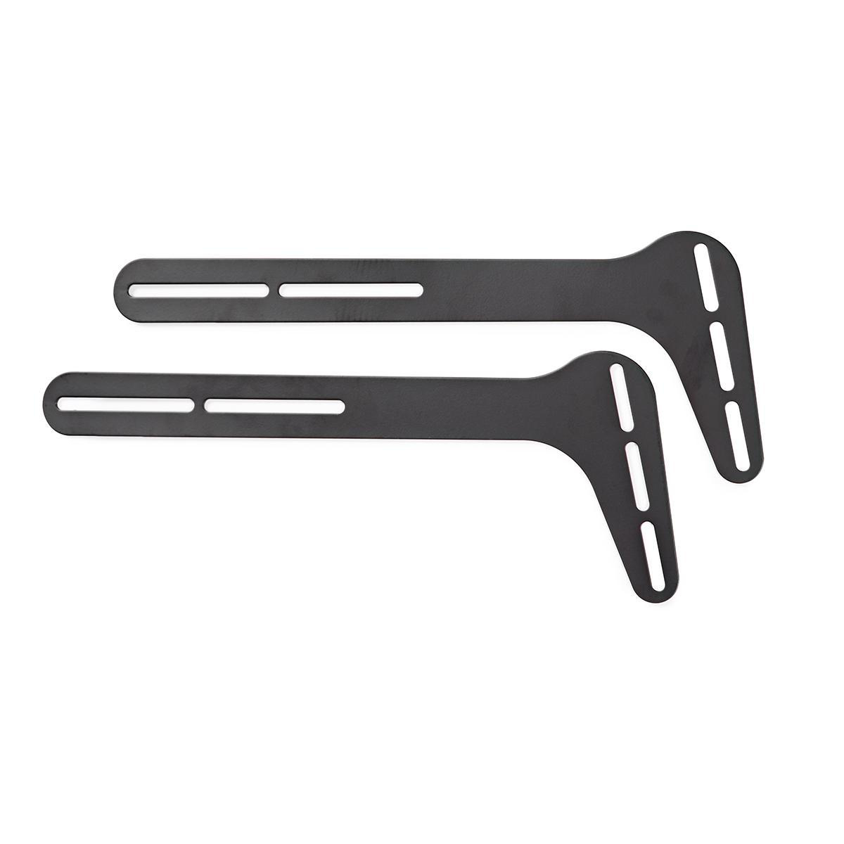 Nedis Support pour Barre de Son Compatible avec: Universel Fixé à la TV 15 kg Fixe Acier Noir
