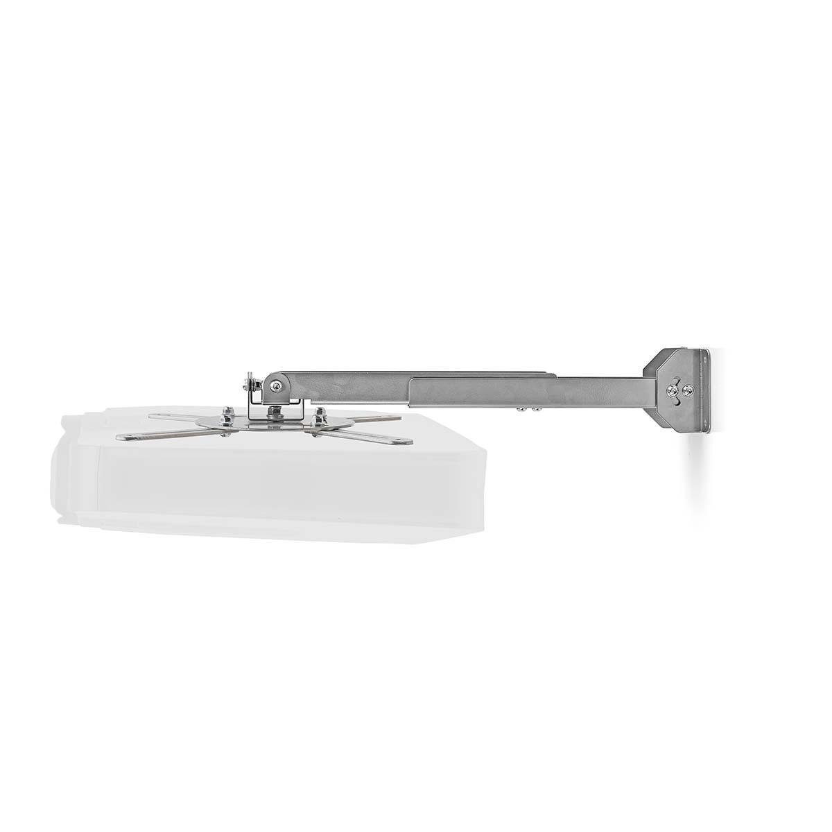 Nedis Support de Plafond pour Projecteur Mouvement intégral 10 kg Rotatif Inclinable Acier Argent
