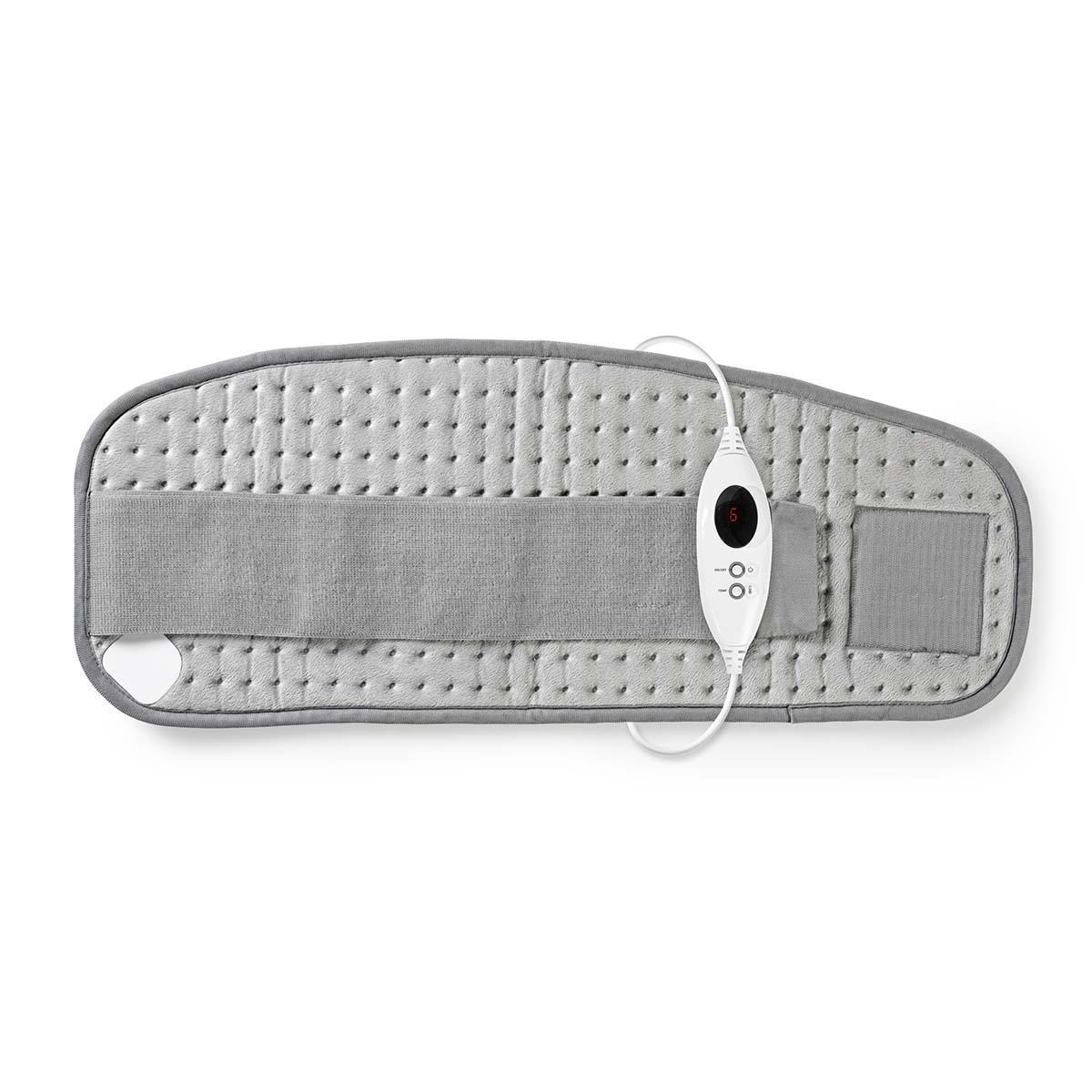 Nedis Coussin chauffant Ventre et dos 6Réglages de Chaleur Protection contre la surchauffe Lavable