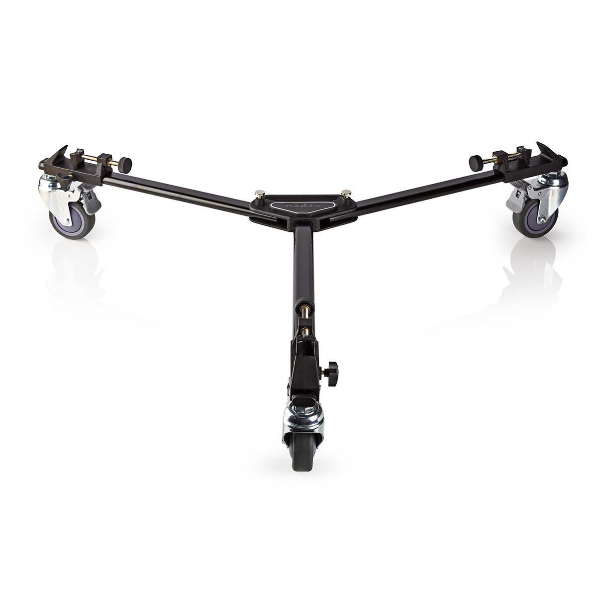 Nedis Trépied DOLLY Capacité de charge maximale: 20.0 kg Plage de diamètre du trépied: 29.0 mm Sac de voyage inclus Verrous de pattes Aluminium Noir