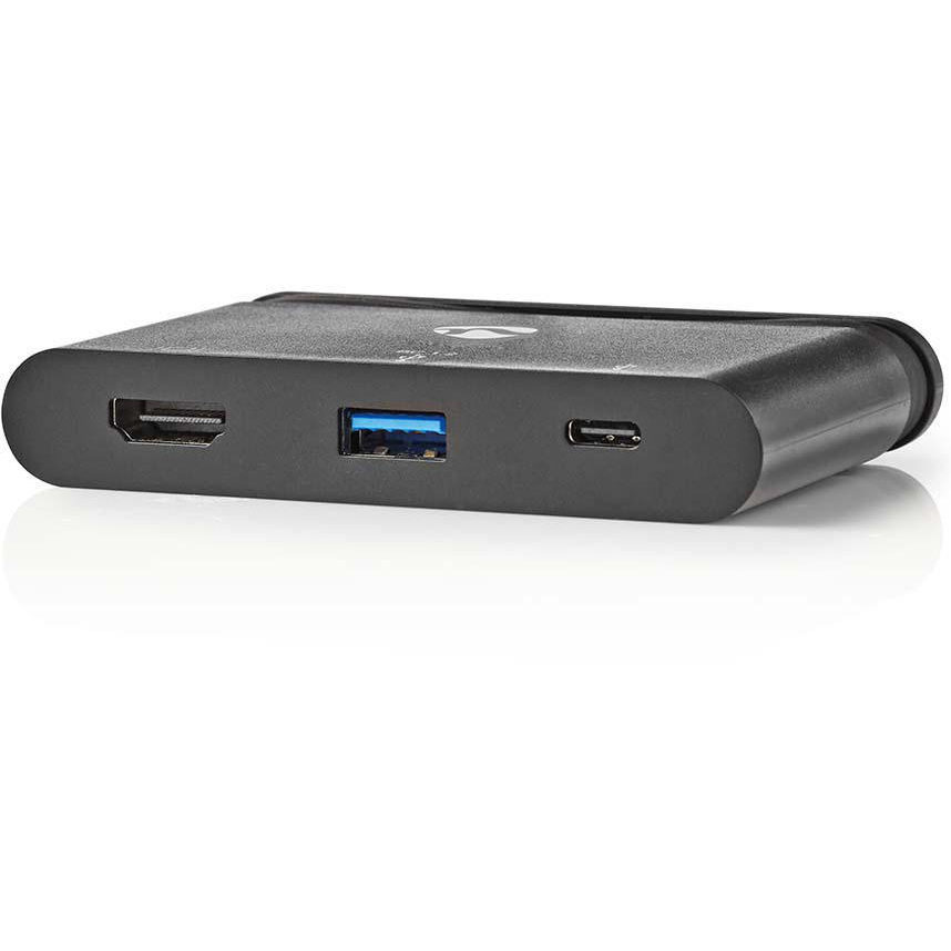 Nedis Adaptateur USB-C vers USB 3.2 Gen 1 avec HDMI et Type-C