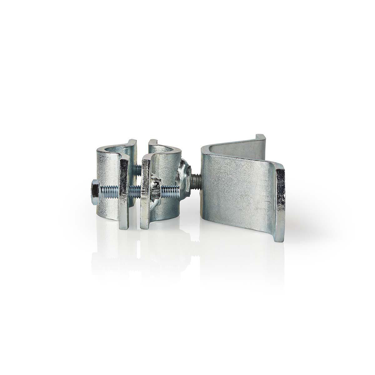 Nedis Fixation de mât pour satellite Gamme de diamètre: 38 - 40 mm Acier Argent