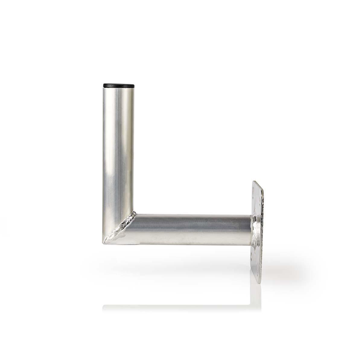 Nedis Support mural pour satellite Distance par rapport au mur: 250 mm Pince de diamètre: 50 mm Taille maximale du plat: 100 cm Aluminium Argent