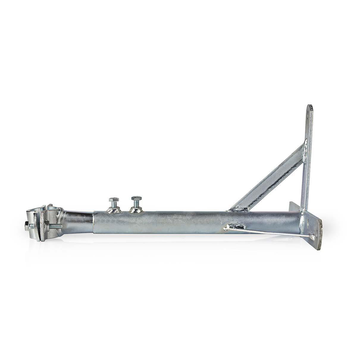 Nedis Support mural pour satellite Distance minimale du mur: 350 mm Distance maximale du mur: 660 mm Distance par rapport au mur: 0.00 mm Pince de diamètre: 32 - 42 mm Acier Argent