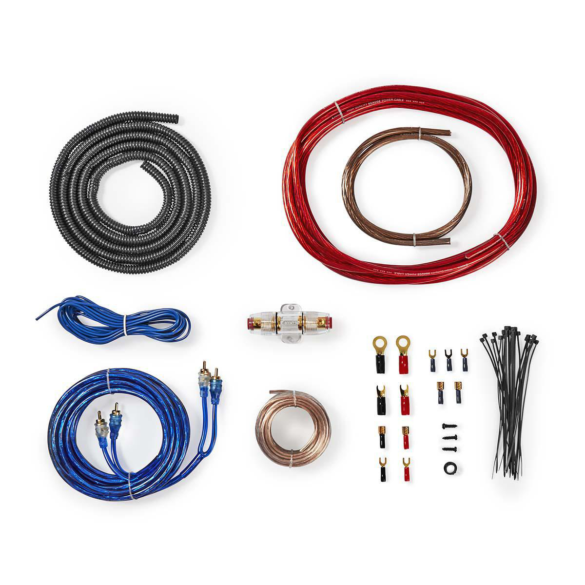 Nedis Kit connecteur audio pour voiture 800 W Plaqué or Boîte