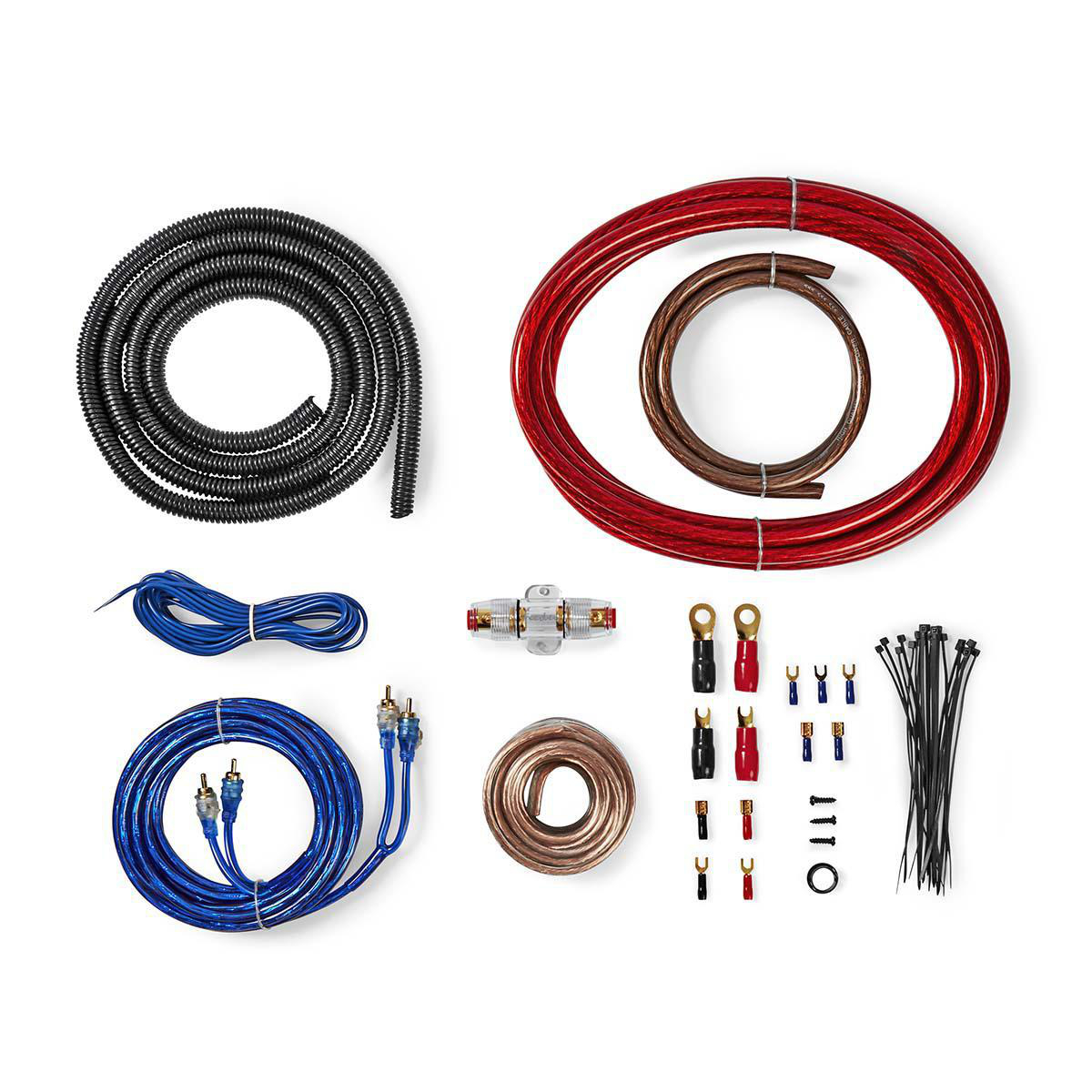 Nedis Kit connecteur audio pour voiture 1200 W Plaqué or Boîte