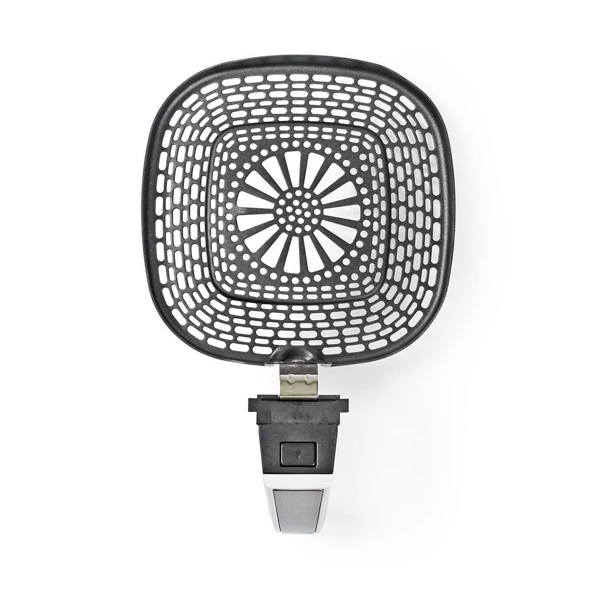 Nedis Air Fryer Revêtement antiadhésif lave-vaisselle Métal Gris