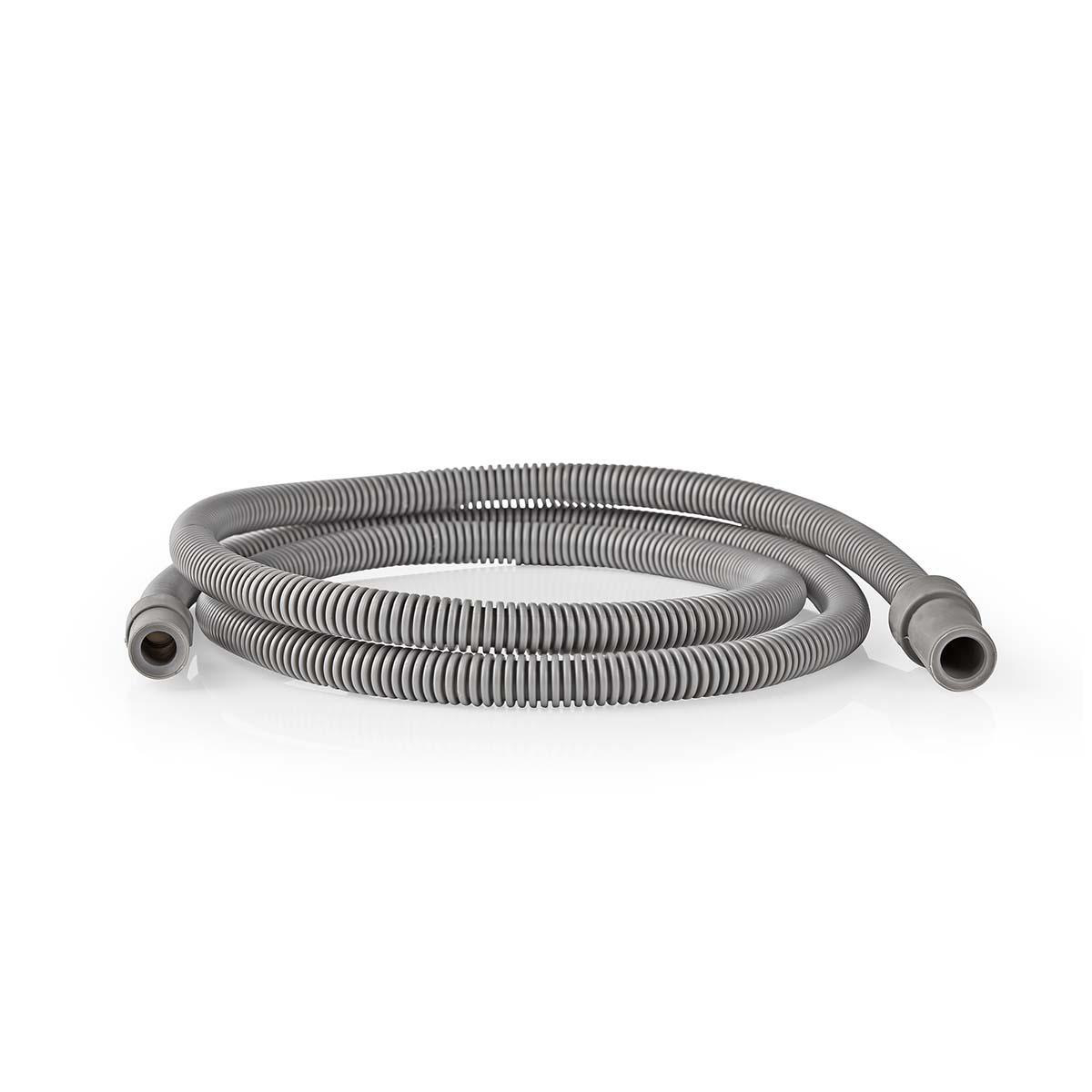 Nedis Tuyau d'évacuation 8 mm 10 mm 1.50 m Application: Sécheur à condensation Caoutchouc / Plastique Gris