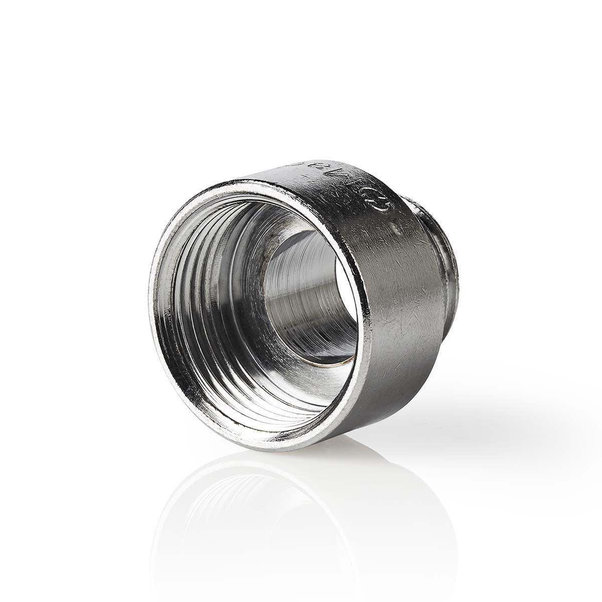 Nedis Adaptateur pour Tuyau 3/4'' 1/2'' Métal Argent