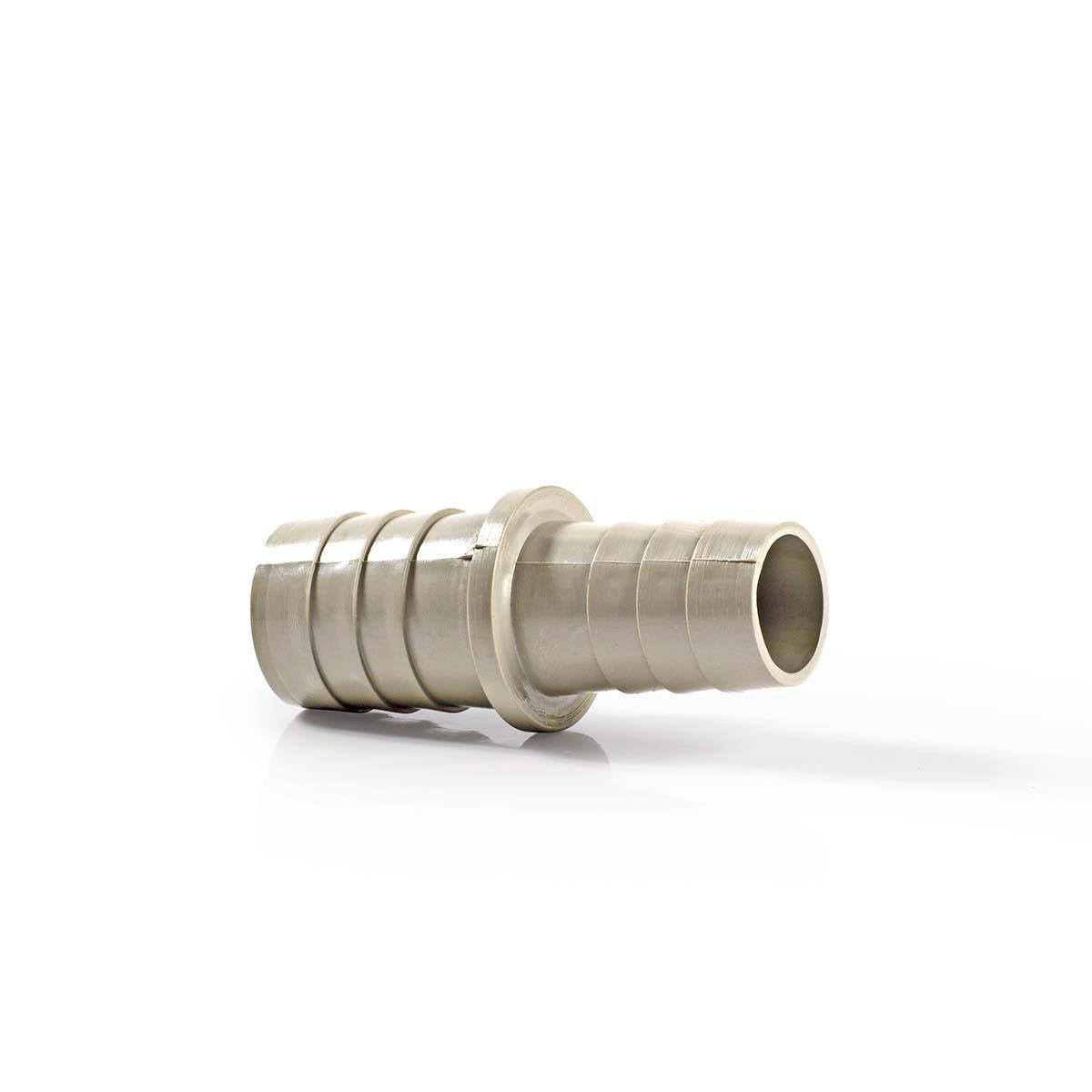 Nedis Pièce d'extension avec 2 colliers de serrage 19 mm 22 mm Gris / Métal