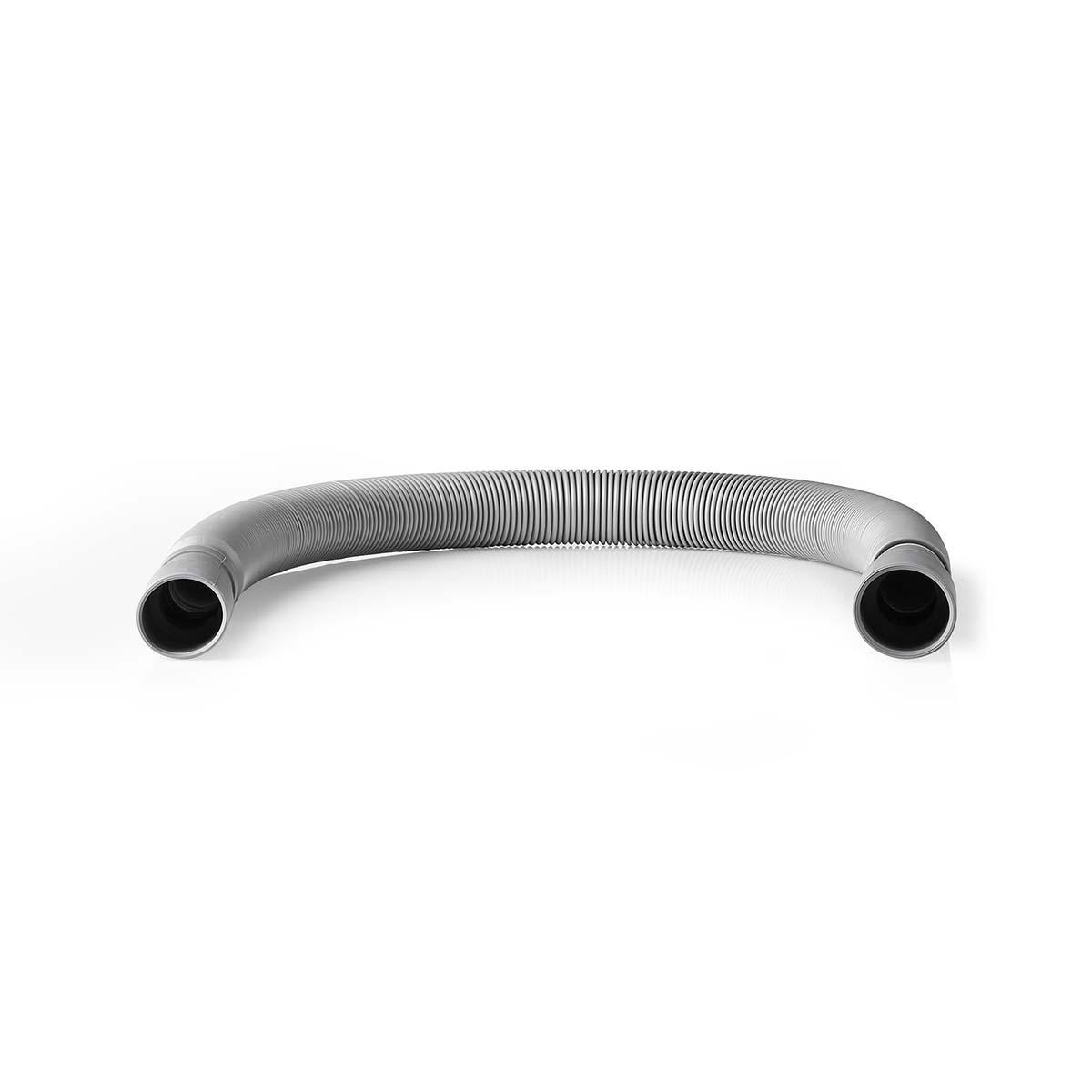 Nedis Tuyau d'évacuation extensible 24/19 mm 29/22 mm 0.5 Bar 50 °C 2.00 m Machine à laver / Plat PVC Gris