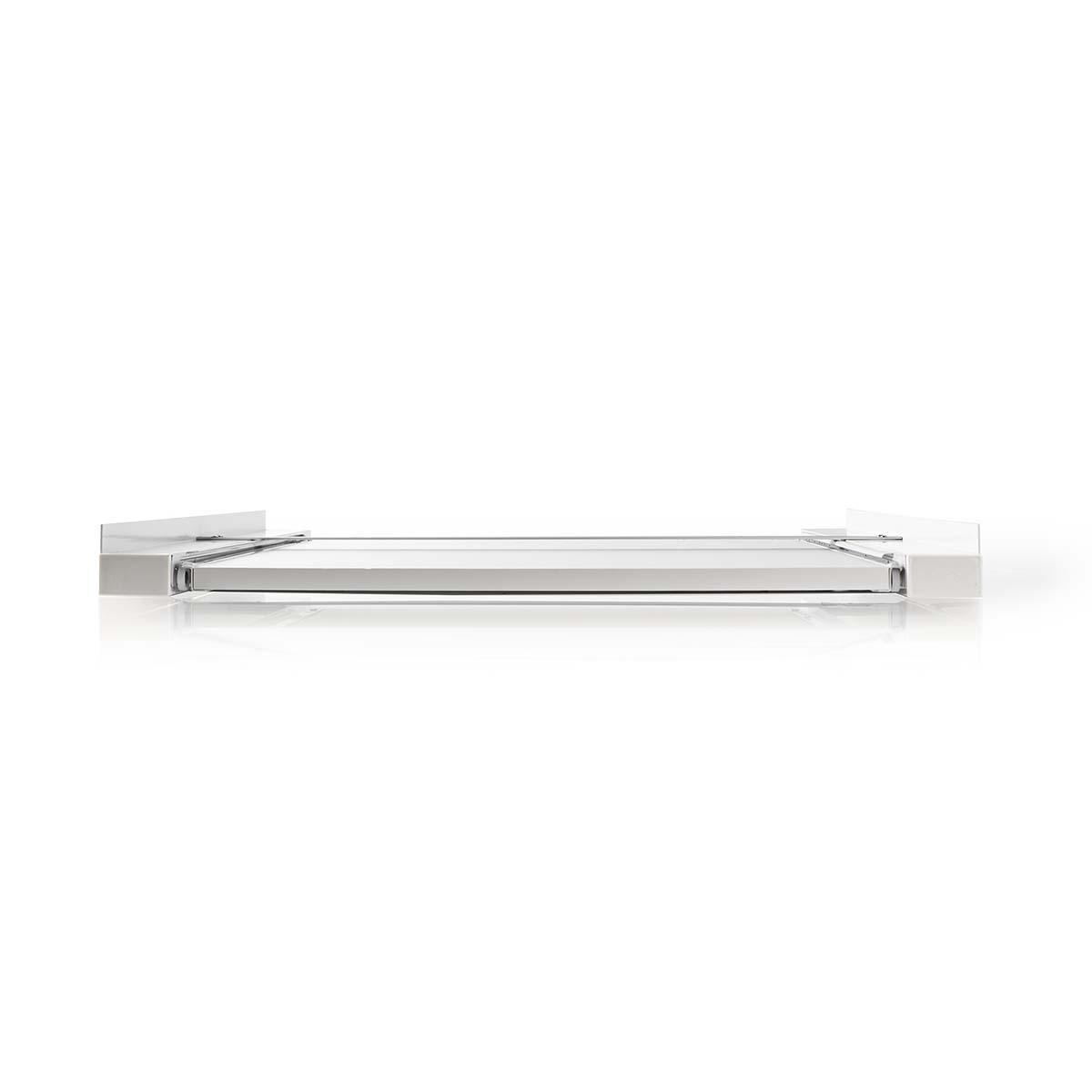 Nedis Kit de Superposition pour Lave-linge/Sèche-linge Tablette coulissante Blanc
