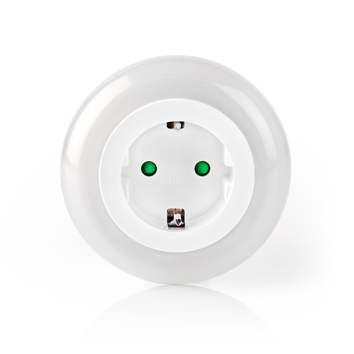 Nedis Veilleuse LED Capteur jour / nuit 3680 W 10 lm Blanc / Bleu / Vert