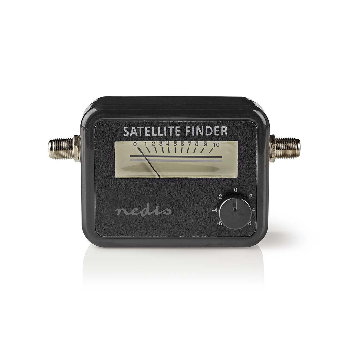Nedis Indicateur de Puissance de Satellite 950-2400 MHz Sensibilité d'entrée: 83 dB Niveau de sortie: 102 dBuV Noir
